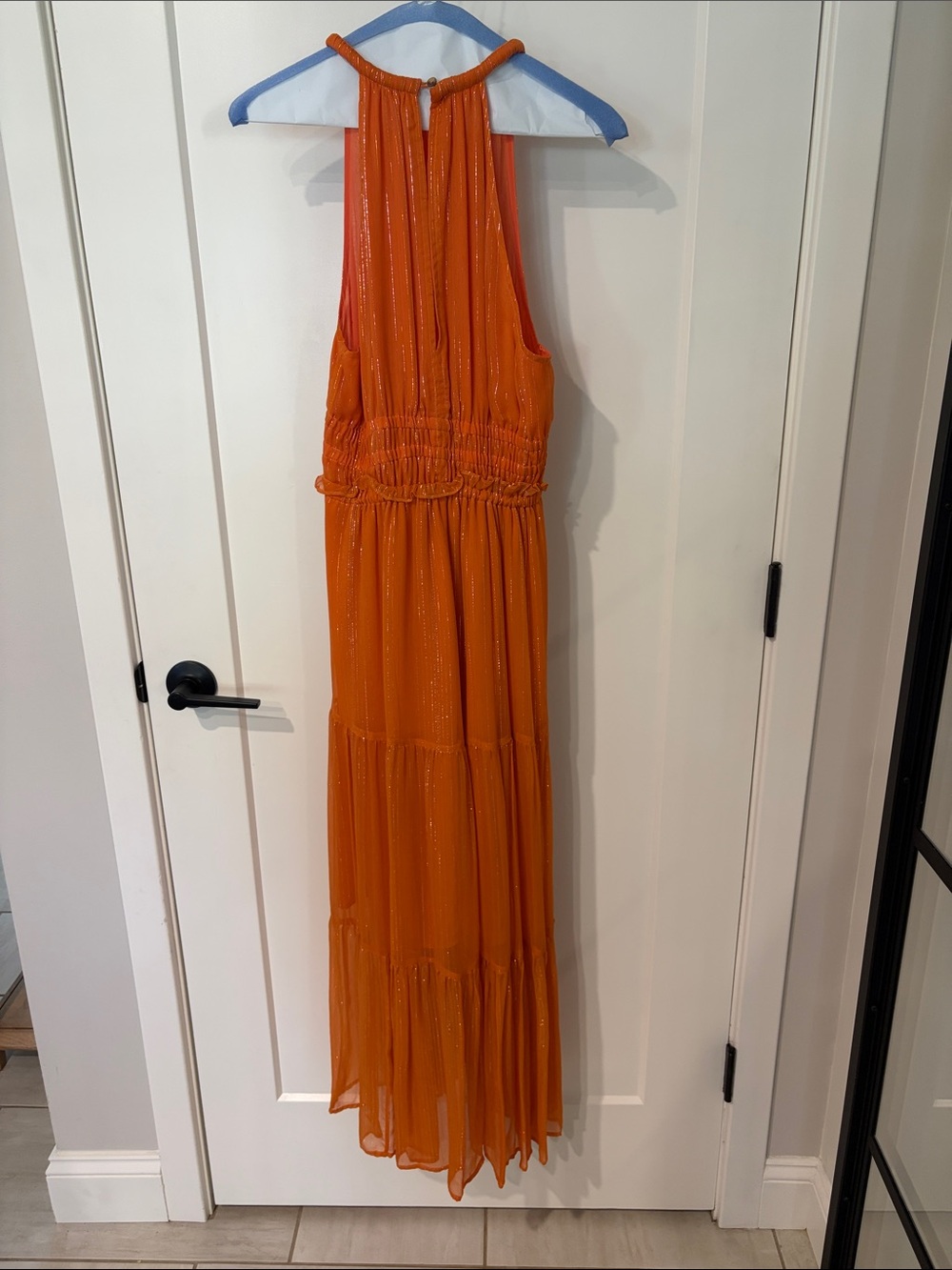 A.L.C. Orange Maxi Dress - Picture 2 of 5